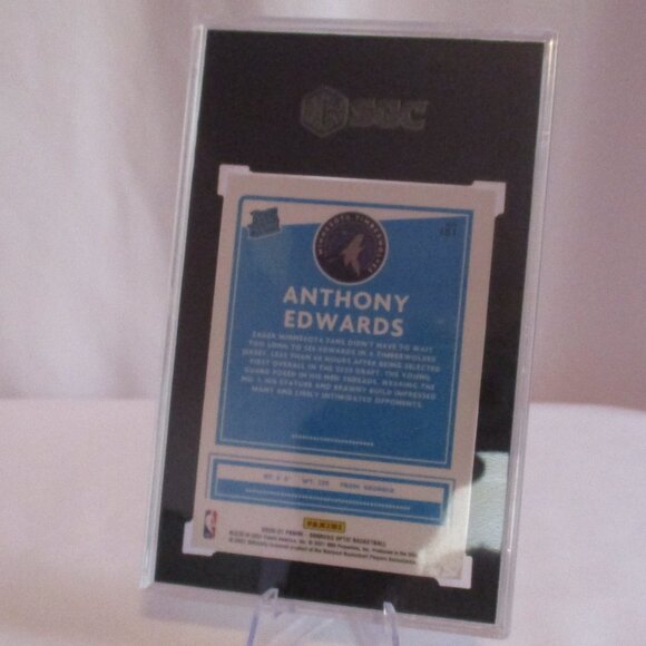 2020 Donruss Optic Rated Rookie Anthony Edwards - Rated Rookie #151 - SGC 9.5 - Picture 4 of 4